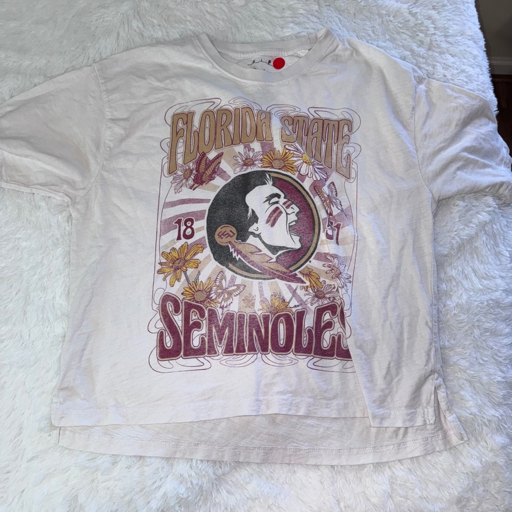 Pressbox Florida State Seminoles Graphic T-Shirt Women's Small College FSU